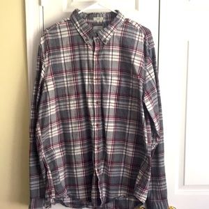 Men’s J Crew cotton flannel